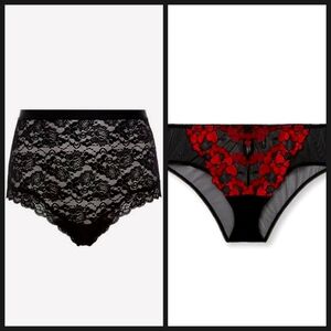 Torrid Sexy Panties Size 2X NWT QTY 2